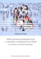 okładka Model przemian demograficznych w regionach... książka | Flaga Małgorzata