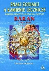 okładka Baran znaki zodiaku a kamienie lecznicze książka | Ardianna Kostelenko