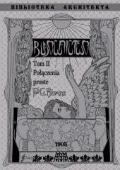 okładka Budownictwo Połączenia Proste T.2 książka | Bisanz Gustaw