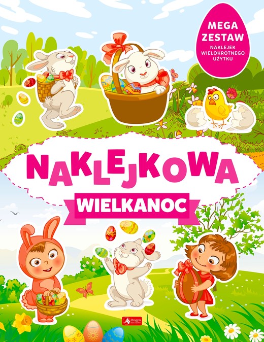 okładka Naklejkowa Wielkanoc-2026. Naklejkowa książka | Opracowanie zbiorowe