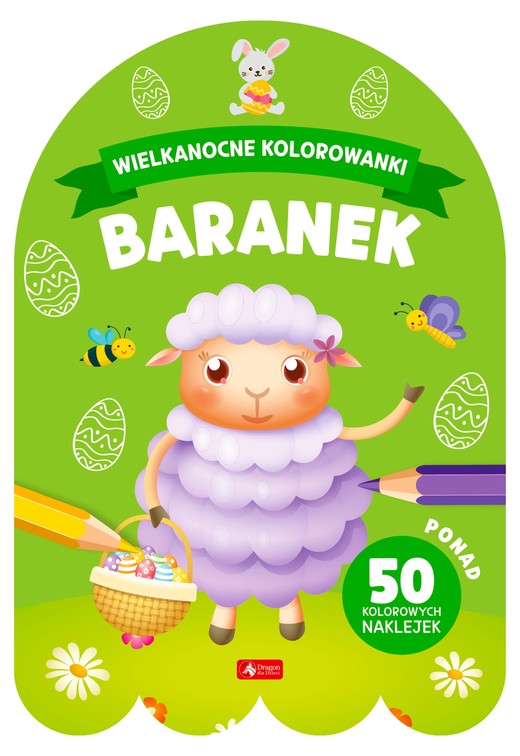 okładka Baranek. Wielkanocne kolorowanki książka | Opracowanie zbiorowe