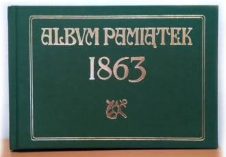 okładka Album Pamiątek 1863 książka