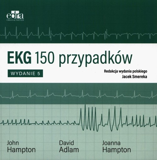 okładka EKG 150 przypadków książka | D. Adlam