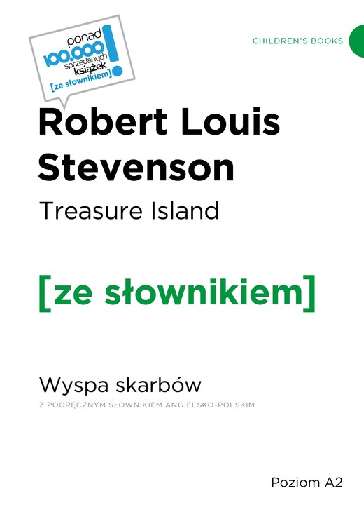 okładka Treasure Island. Wyspa skarbów z podręcznym słownikiem angielsko-polskim (poziom A2) książka | Stevenson RobertLouis