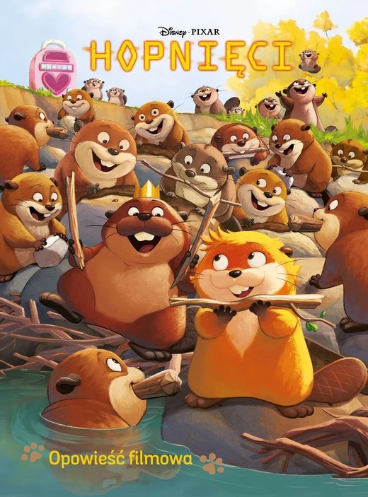 okładka Hopnięci. Opowieść filmowa. Disney Pixar książka