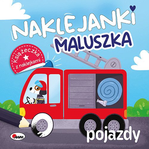 okładka Pojazdy. Naklejanki maluszka książka | Opracowanie zbiorowe