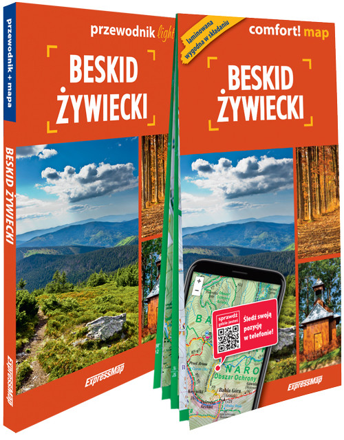 okładka Beskid Żywiecki zestaw przewodnikowy 2w1 light 2026 książka | Opracowanie zbiorowe