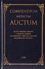 okładka Compendium Medicum Auctum książka | Apolinary Wieczorkowicz