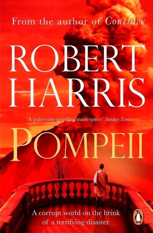 okładka Pompeii książka | Robert Harris