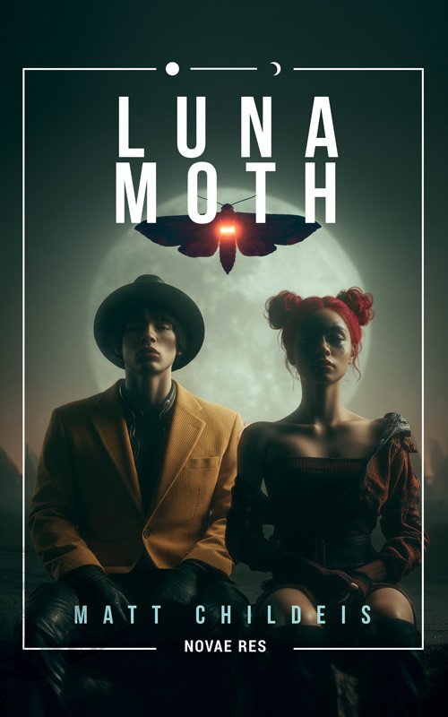 okładka Luna moth książka | Mat Childeis