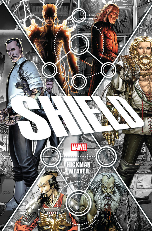 okładka Shield książka | Jonathan Hickman