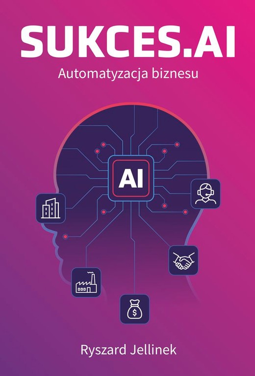 okładka SUKCES.AI Automatyzacja biznesu książka | Ryszard Jellinek
