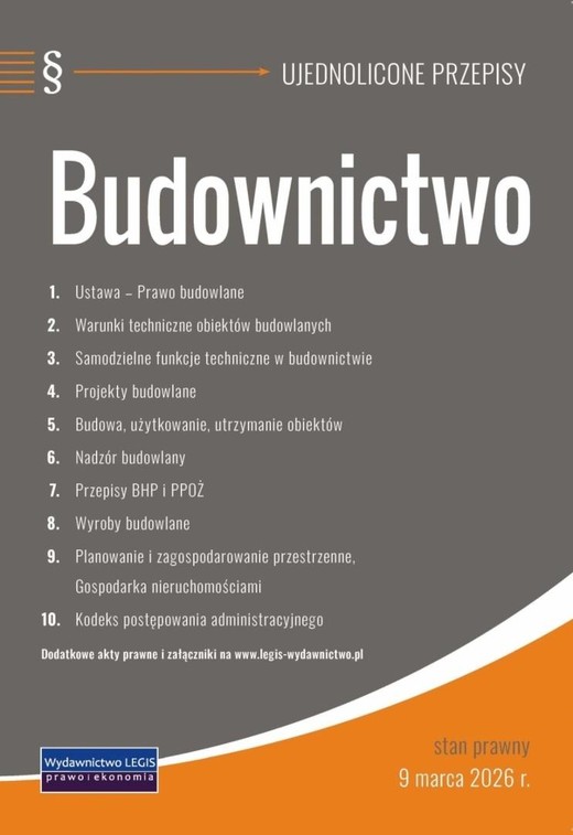 okładka Budownictwo - ujednolicone przepisy książka | Praca Zbiorowa