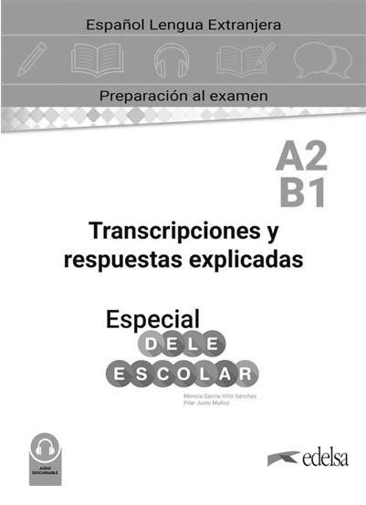 okładka Especial DELE escolar A2-B1 klucz książka | Praca Zbiorowa