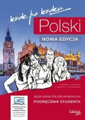okładka Polski krok po kroku. Podręcznik 1 nowa edycja książka | Ane, Anna Stelmach, Iwona Stempek, Sylwia Dawidek