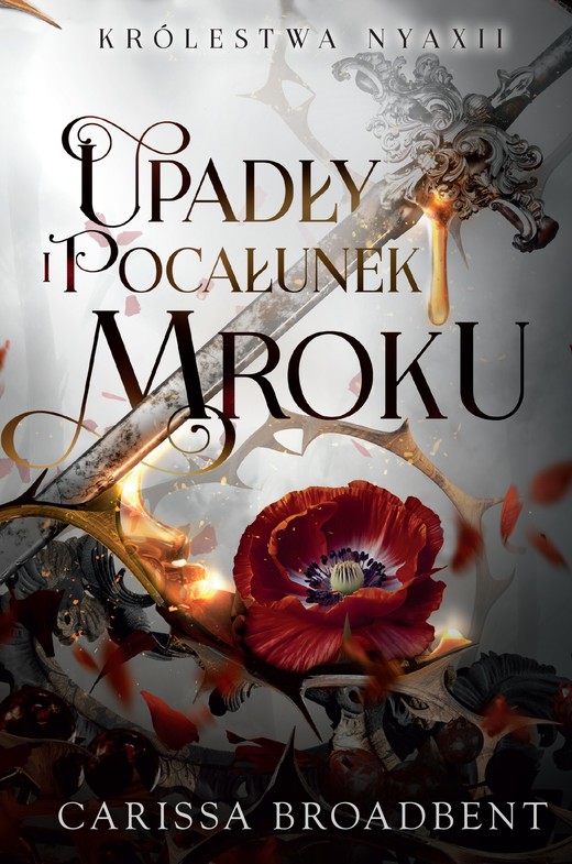 okładka Upadły i pocałunek mroku książka | Carissa Broadbent