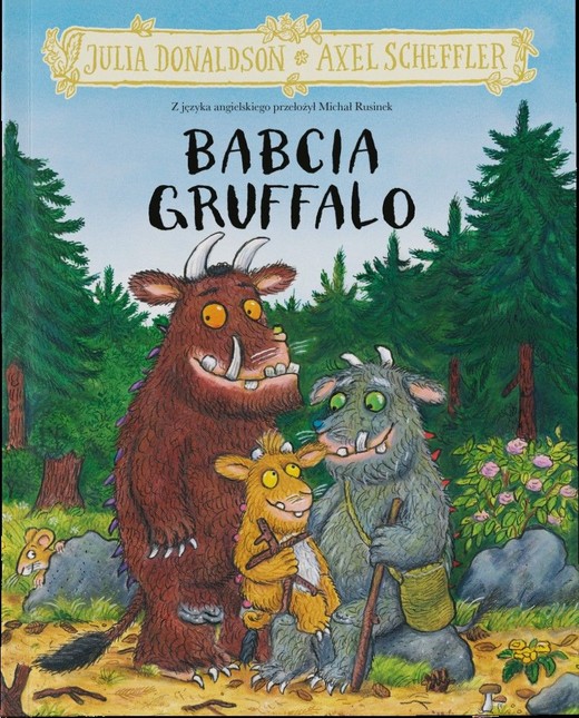 okładka Babcia Gruffalo książka | Axel Scheffler, Donaldson Julia