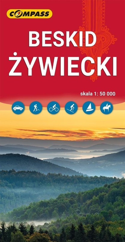 okładka Mapa - Beskid Żywiecki 1:50 000 książka | Praca Zbiorowa