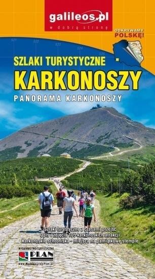 okładka Szlaki turystyczne Karkonoszy - Panorama książka | Praca Zbiorowa
