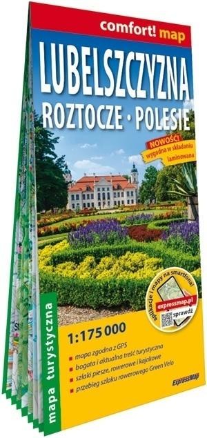 okładka Comfort! map Lubelszczyzna. Roztocze... 1:175 000 książka | Praca Zbiorowa