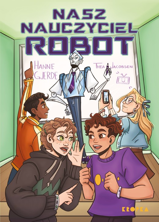 okładka Nasz nauczyciel robot książka | Hanne Gjerde