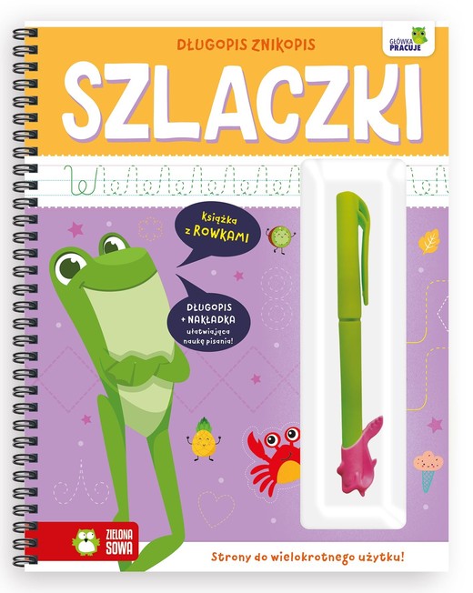 okładka Długopis znikopis. Szlaczki książka | Opracowanie zbiorowe