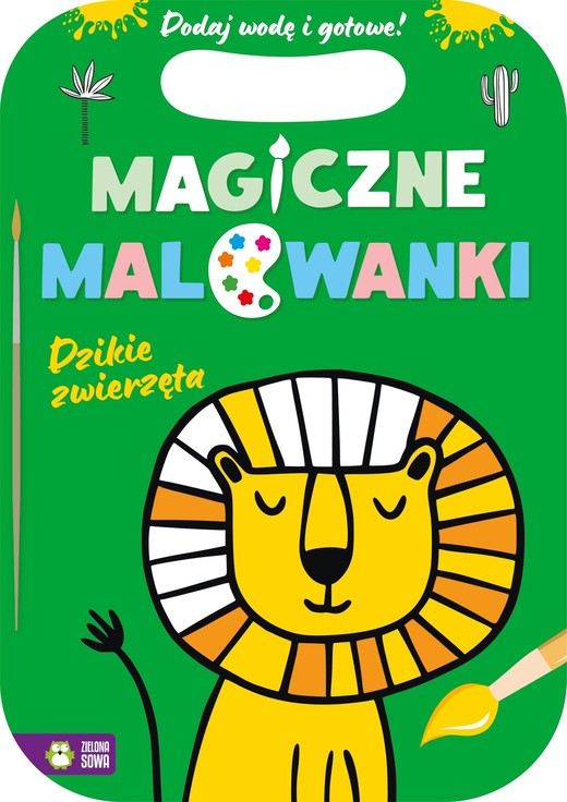 okładka Magiczne malowanki. Dzikie zwierzęta książka | Opracowanie zbiorowe