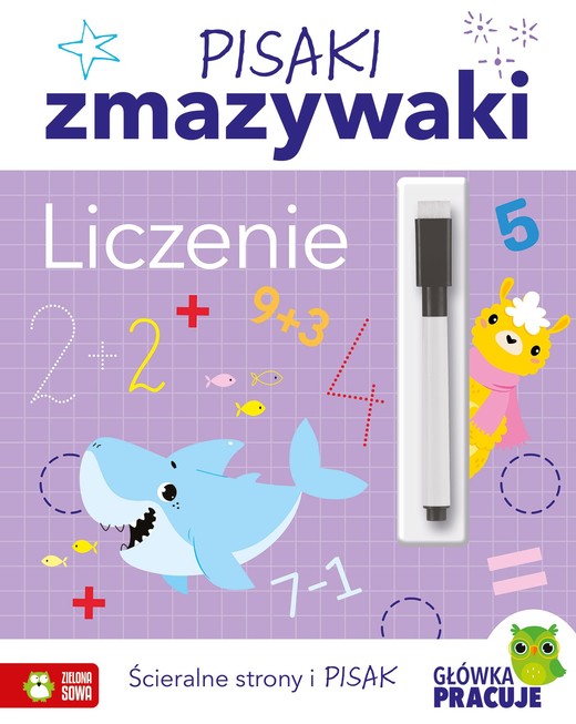 okładka Pisaki zmazywaki. Liczenie książka | Opracowanie zbiorowe