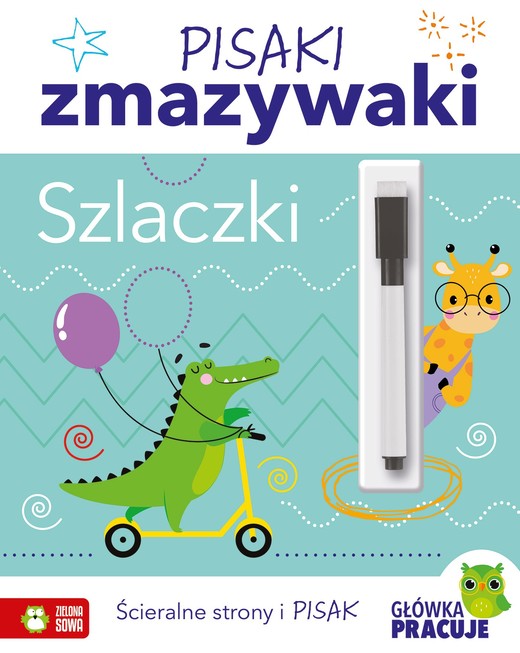 okładka Pisaki zmazywaki. Szlaczki książka | Opracowanie zbiorowe