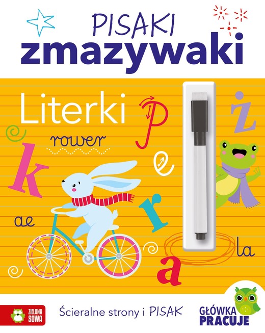 okładka Pisaki zmazywaki. Literki książka | Opracowanie zbiorowe