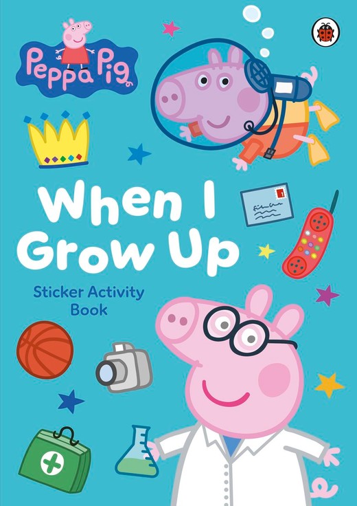 okładka Peppa Pig. When I Grow Up. Sticker Activity Book książka | Opracowanie zbiorowe