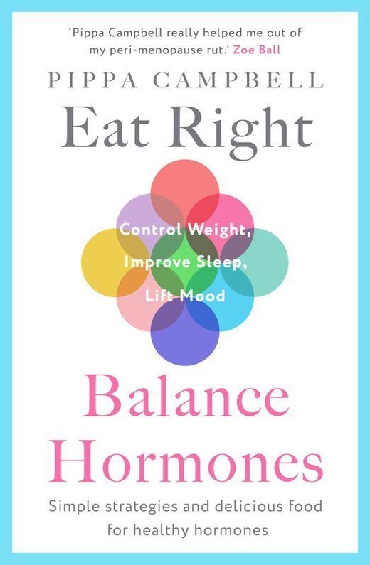 okładka Eat Right, Balance Hormones książka | Pippa Campbell