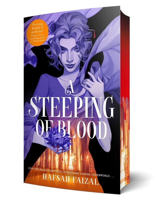 okładka A Steeping of Blood książka | Hafsah Faizal