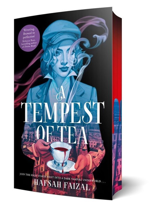 okładka A Tempest of Tea książka | Hafsah Faizal