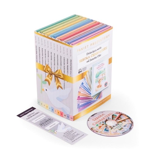 okładka Pakiet prezentowy: Szkoła charakteru T.1-12 + CD książka | Janette Oke