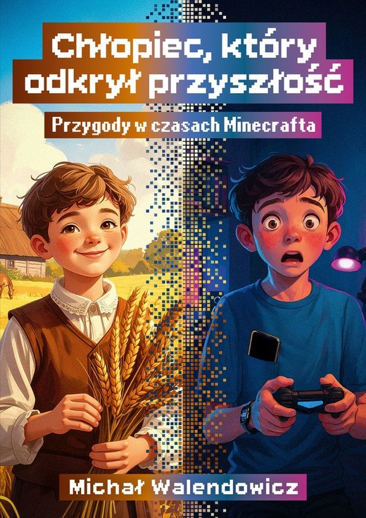okładka Chłopiec, który odkrył przyszłość. Przygody w czasach Minecrafta książka