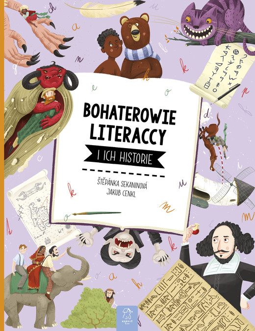 okładka Bohaterowie literaccy i ich historie książka
