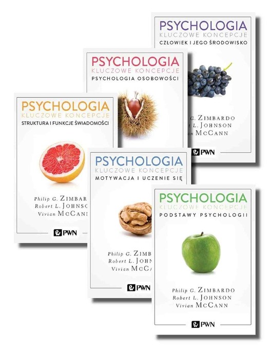 okładka Psychologia. Kluczowe koncepcje T 1-5 książka | Vivian McCann