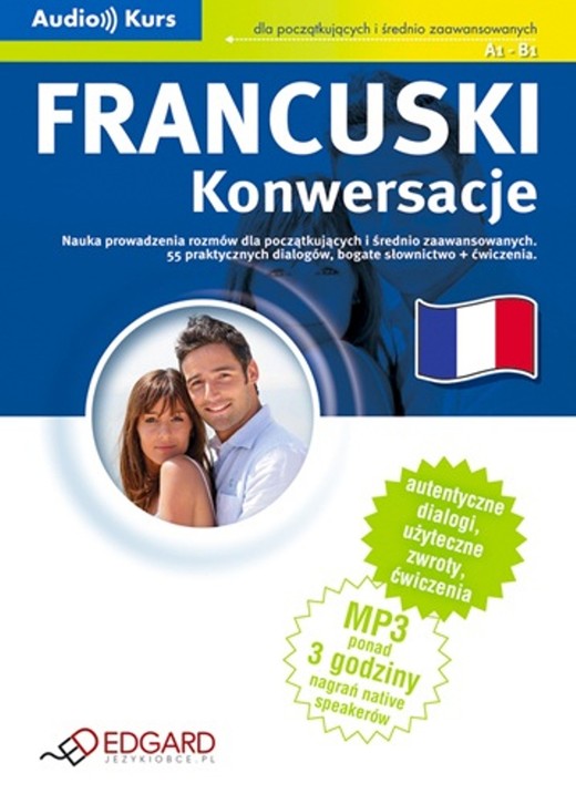 okładka Francuski - Konwersacje audiobook | MP3 | Autor zbiorowy