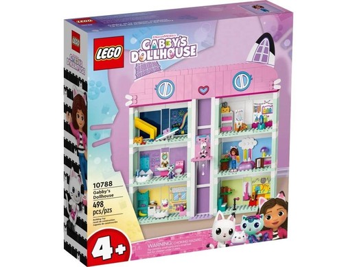 okładka LEGO(R) GABBY'S DOLLHOUSE 10788 Koci domek Gabi książka
