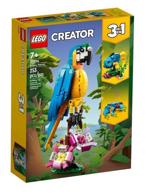 okładka LEGO(R) CREATOR 31136 Egzotyczna papuga książka