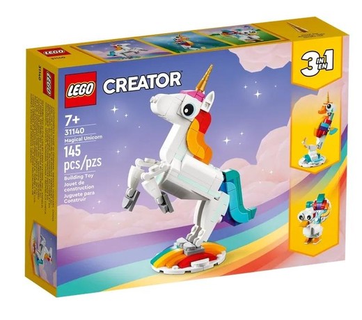 okładka LEGO(R) CREATOR 31140 Magiczny jednorożec książka