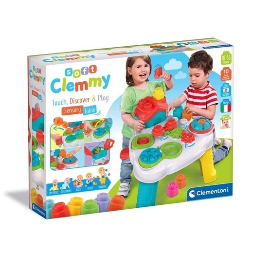 okładka Clemmy Stolik sensoryczny książka