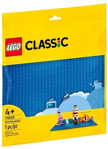 okładka LEGO(R) CLASSIC 11025 Niebieska płytka konstrukcyjna książka | Classic