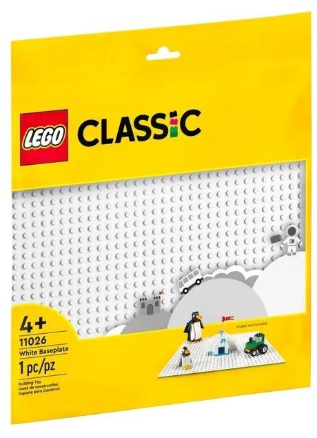 okładka LEGO(R) CLASSIC 11026 Biała płytka konstrukcyjna książka | Classic