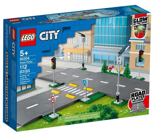 okładka LEGO(R) CITY 60304 Płyty drogowe książka