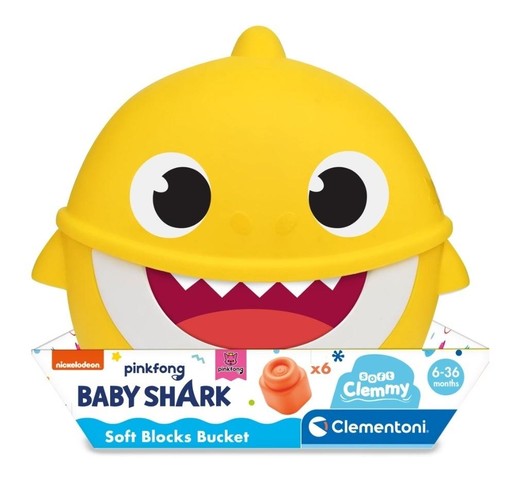 okładka Clemmy Wiaderko Baby Shark książka