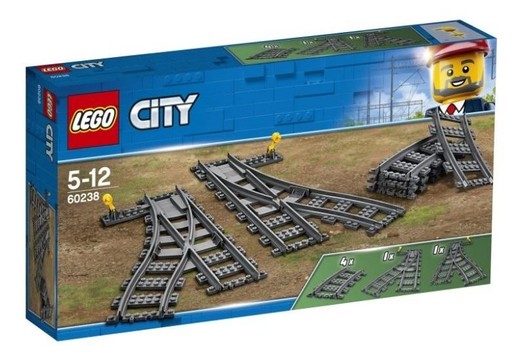 okładka LEGO(R) CITY 60238 Zwrotnice książka