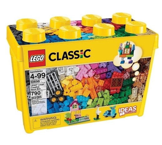 okładka LEGO(R) CLASSIC 10698 Kreatywne klocki duże książka