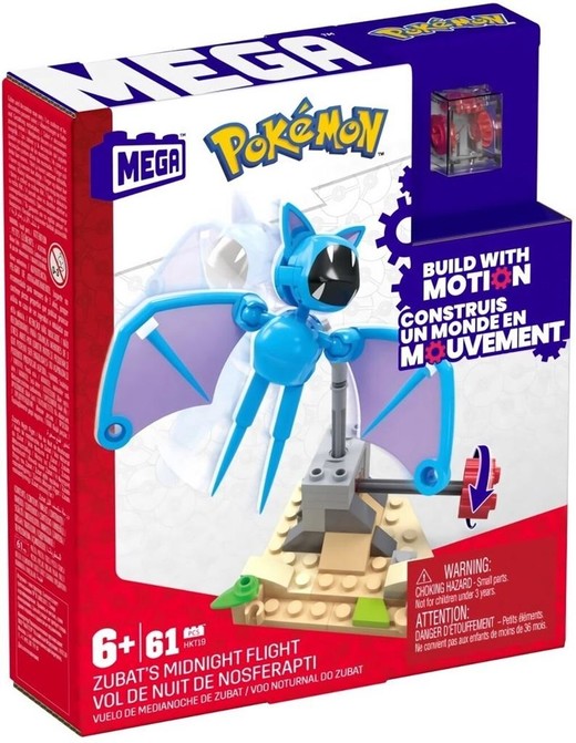 okładka Mega Pokemon - Nocny lot Zubata HKT19 książka
